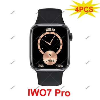 4PCS IWO7 Pro BT Call Smartwatch Pre Mužov, Ženy, Fitness Náramok Vlastné Hodinky Spánku Srdcového tepu Smart Hodinky
