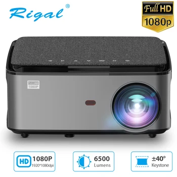 Rigal RD828 RD828W Full HD 1080P Projektor Android WIFI Projetor Rodák 1920 x 1080P Beamer 3D Domáce Kino Video Kino