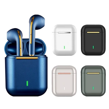 J18 Bezdrôtové Slúchadlá Do Ucha Bluetooth Slúchadlá S Mikrofónom Pre iPhone Xiao Android Earhuds Handsfree Fone Auriculares