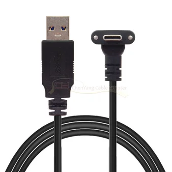 USB Typu C, Kábel 10 ft 3M Oculus Quest Odkaz Kompatibilné VR Rýchlosť Prenosu Dát Rýchle Nabíjanie USB 3.2 Typ-C Nadol Nahor Zahnutá 1,2 m 3 m