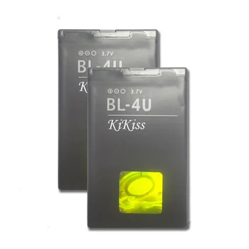 Nabíjateľné Lítiové batérie BL-4U BL 4U BL4U Batérie Pre Nokia C5-03 C5-06 5250 530 hry na nokiu 3120, 6216C 6600S Bateria Batérie