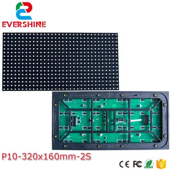 Vysoká Kvalita P10 Vonkajšie SMD RGB Video Full Farebné LED Modul 320x160mm 1/2 Scan LED Billboard