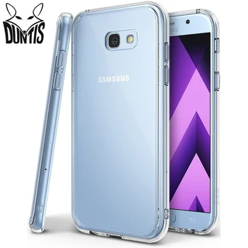 Puzdro Pre Samsung Galaxy A3 A5 A7 2017 TPU Kremíka Jasné, Mäkké puzdro pre Samsung A7 A720F Telefón ochranný Zadný Kryt