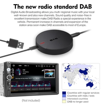 DAB Rádio Prijímač, DAB DAB Box Rádio Prijímač, Adaptér S Anténou Prenosný Rádio Prijímač, Adaptér S Anténou Pre Android