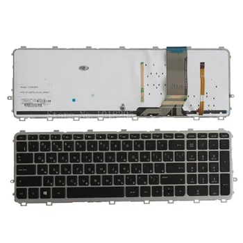 Ruská Klávesnica pre HP 17 15 17T 15T 15T-J 15Z-J 15t-j000 15z-j000 RU čierny notebook podsvietená klávesnica s