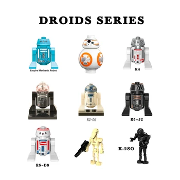 R2-D2 BB-8 C-3PO, R5-D8 K-2SO IG88 Super Bitky Buzz Droid Všeobecné Ťažké Stavebné Bloky pre R-3PO, Tehla Obrázok Deti Vianočné Hračky
