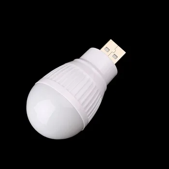 Prenosný Mini USB LED Svetlo, Žiarovka Pre Počítač, Notebook PC Stôl Čítanie Horúca novinka
