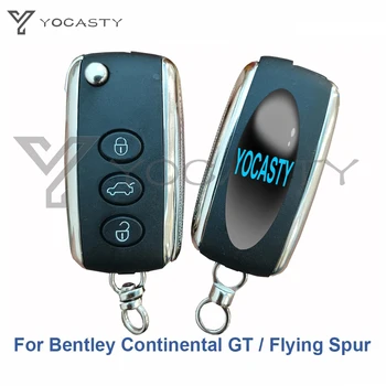 YOCASTY KR55WK45032 Keyless Flip Smart Key púzdro Pre Bentley Continental GT Flying Spur Mulsanne Arnage