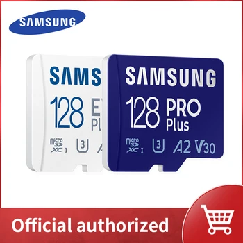 SAMSUNG Micro SD Memori Karty EVO/PRO Plus 128 GB Pamäťovú Kartu 64GB 512 gb diskom 10 Trieda A2 V30 UHS-I Vysokej Rýchlosti Micro SD TF Karta 256 GB