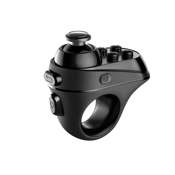 R1 Mini Krúžok Bluetooth4.0 Nabíjateľná Bezdrôtový VR Diaľkové Herný ovládač Ovládač Gamepad pre Android, 3D Okuliare, R58