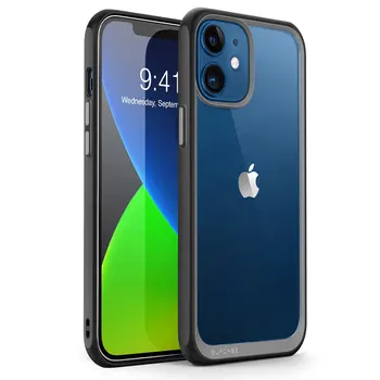 Pre iPhone 12 Mini Prípade 5.4 palcový (2020 Uvoľnenie) SUPCASE UB Štýl Premium Hybrid Ochranný Nárazník Prípade Jasné Zadný Kryt Caso