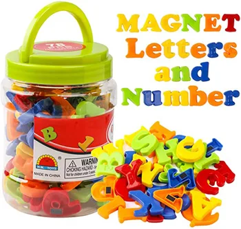 3D Abecedy, Magnety na Chladničku pre Deti-Chlapci, Dievčatá, Hračky, Darčeky Magnetické anglické Písmená, Čísla Nálepiek Domova
