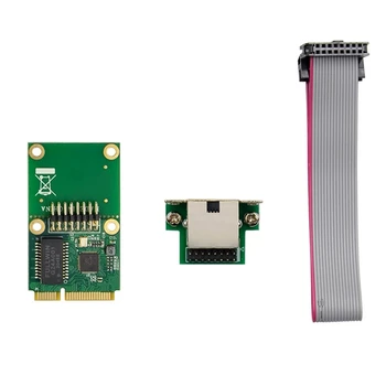 RTL8111F Mini Gigabit PCIE Sieťová Karta Single-Port Ethernet LAN Karta Realtek 8111F Priemyselné riadiace Sieťová Karta