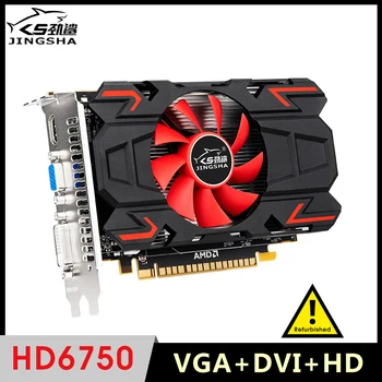 HD6750 Grafická Karta PCIe X16 1 GB GDDR5 128 Bitová VGA DVI-I HDMI-Kompatibilných grafických Kariet pre AMD Radeon HD 6750 placa de video