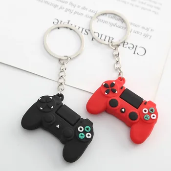 Mini Hra, Stroj Keychain Keyring Roztomilý Gamepad Priateľ Ovládač prívesok na PS4 Herné Konzoly Keychains Taška Auto Krúžok na Zavesenie