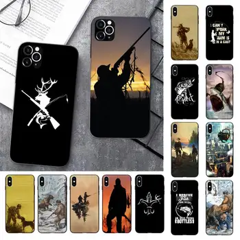 Lov zvierat a rybolov muž Telefón puzdro pre iPhone 13 11 12 pro XS MAX 8 7 6 6 Plus X 5 5S SE 2020 XR prípade