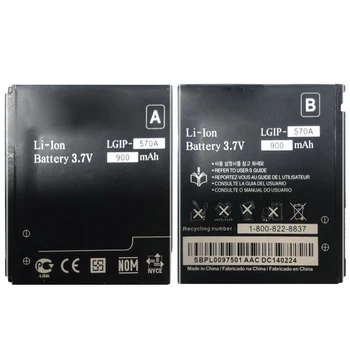 Mobilný Telefón Battery LGIP-570A 900mAh pre LG KC550 KC780 KP500, KF700 KX500 KC560 KV500