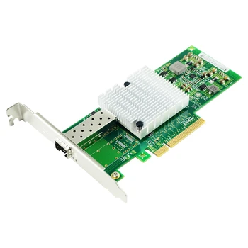 10 gb PCI-E NIC Sieťová Karta 82599EN Čipset pre Intel X520-DA1 Konvergovanej Sieťovej karty(NIC), Samostatné SFP + Port, Ethernet PCI Express