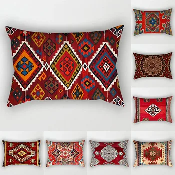 Perzský retro Vankúš 30x50 Polyester Mandala Pillowcover Dekoratívne Sedacie Vankúše Hádzať Vankúše Domova obliečok