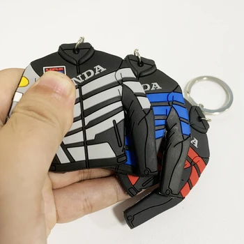Motocyklové Oblečenie Keychain Silikónové Keyring Kľúčenky S Logom Japonsko Štýl Dekorácie Mužov Darček Pre Honda Cbr 125 Hornet Príslušenstvo