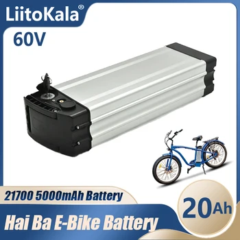 LiitoKala 60V 20Ah Haiba Elektrický Bicykel Lítiová Batéria polovice trubice pre Skladanie E-Bike Tuku Pneumatiky Beach Cruiser Elektrický Motocykel