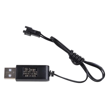 7.2 V Univerzálnej RC Hračky USB Nabíjačka Ni-Cd a Ni-MH Batérie Pack SM Zapojte Adaptér
