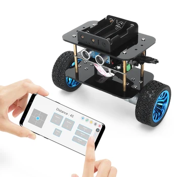 2WD Self-vyváženie, Smart Rovnováhu Robot Auto Set pre Arduino Projektu Naučiť Inteligentné Elektronické Programovanie Automatizačných Auta