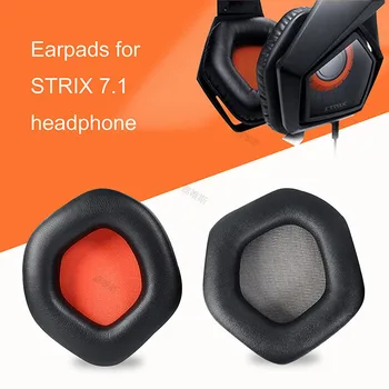 Náhradné earcup mušle slúchadiel vankúš Ušné vankúšiky pre Asus STRIX 7.1 / STRIX 2.0 PRO / STRIX DSP bezdrôtové slúchadlá