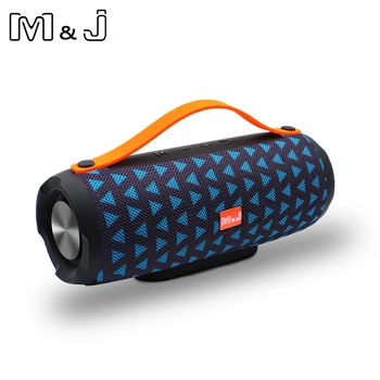 M&J Najlepšie Bezdrôtové Bluetooth Reproduktor Prenosný Vonkajšie Veľký Výkon 10W Systém USB TF FM Stĺpec Subwoofer Reproduktory pre iPhone Samsung