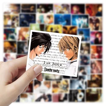10/30/50PCS Klasické Japonské Anime Death Note, Cartoon Nálepka Na Batožinu Notebook iPad Skateboard Notebook Nálepky Veľkoobchod