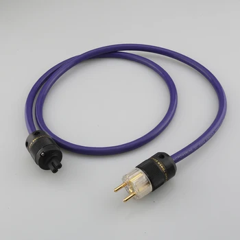 XLO Odkaz 2 Schuko EÚ a USA Napájací Kábel Kábel S Obrázok 8 IEC C7 Samica Konektor pre Zosilňovač CD DAC elektrické Audio Predĺžiť Kábel