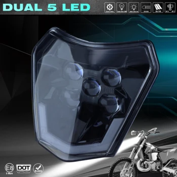 MCHMFG Motocykel Nové LED Reflektor Svetlomet Pre KTM LDE NA KTM V EXCF SX SXF XC XCF XCW XCFW 125 150 250 300 350 450 530