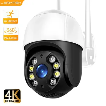 4K 8MP PTZ Kamery WiFi Vonkajšie Bezdrôtové IP Kamery 4X Zoom 5MP HD CCTV kamerový Auto Tracking Alexa Onvf 1080P ICsee