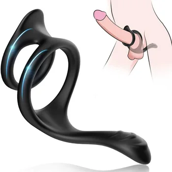 EXVOID Mieška Viazať Kohút poistný Krúžok Oneskorenie Ejakulácie Stimuláciu Klitorisu Mäkký Penis Krúžok Sexuálne Hračky pre Mužov Erekcie Erotické
