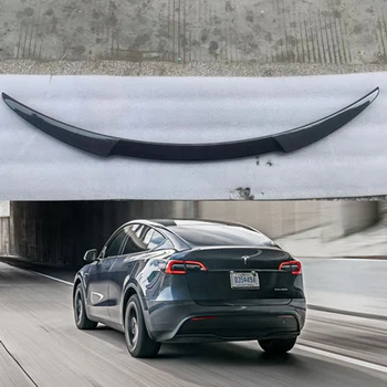 Spojler, ABS Zadný Kufor, Spojler, Čierne Prevedenie Pre Tesla Model Y 2020+