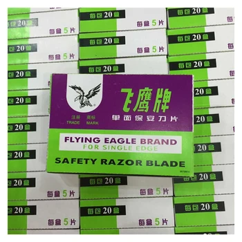 100KS/KRABICA Flying Eagle Značky Bezpečnosti Razor Blade pre OCA Samolepiace Nálepky Odstránenie Čistenie LCD Repair Tool
