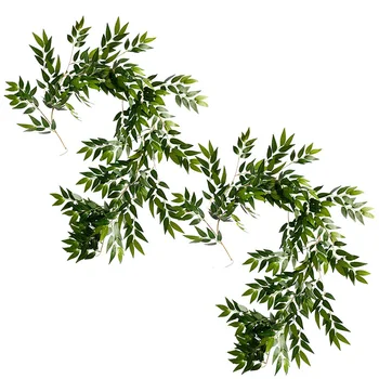 170 cm Eukalyptu Umelé Kvety olivová ratolesť Listy Garland pre Svadobné Domov Miestnosti Dekorácie Záhrada Arch DIY Falošné Rastlín Lvy
