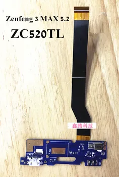 Originálne USB Nabíjací Port Dock Flex Kábel Pre ASUS Zenfone 3 MAX ZC520TL X008 X008D Konektor Nabíjačky Konektor základnej Dosky Dosky