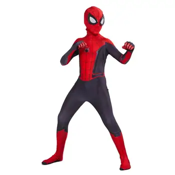 Spider : Ďaleko Od Domova Cosplay Kostým Km Morales Zentai Vyhovovali vlastné deti Na Halloween, Karneval, Kostým