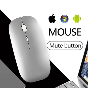 Bezdrôtová Myš Pre CHUWI HeroBook Pro MiniBook AeroBook LapBook Plus Pro Notebook PC Nabíjateľná tichý mini mouse
