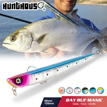 hunthouse potopenie ceruzka rybárske nástrahy 2019 pevného návnadu bay ruf manic stickbait lákať dlho casting 99mm 18.5 g 155 mm 31.5 g sea bass