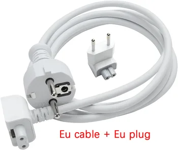 Vysoká Kvalita EÚ Plug Predlžovací Kábel Kábel Pre MacBook Pro Air Nabíjací Kábel Napájací kábel Kábel Adaptéra maximálne 45 w 60 w 85w