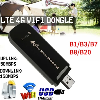 LTE 4G Mini Mobile Broadband Router s Hot-Spot 150Mbps USB Modem Sieťový Adaptér Európska Verzia