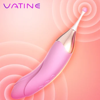 VATINE G-Spot Vibrátor, Dildo Vysoká Frekvencia Klitorisu Bradavky Stimulácia Dual Head Silný Pošvy, Masáž, Sex Hračky Pre Ženy
