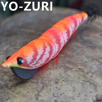 Yo-zuri Japonsko dovezené drevené krevety 4.0 27g cestnej sub návnadu squid háčik squid návnadu false návnadu mora návnadu false krevety
