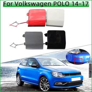 Predný Nárazník Ťažného Háku Trailer Oko Pokrytie Veko Pre Volkswagen Polo Hatchback 2014 2015 2016 2017 Ťažného Háku Odvoz Spp Obloha