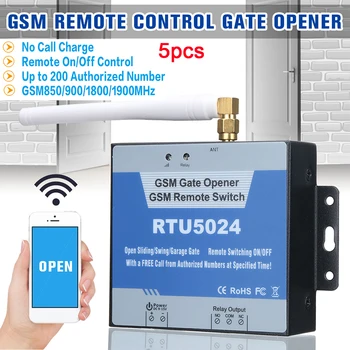 RTU5024 GSM Brány Otvárač Relé Vzdialeného Dvere Príslušenstvo Prepínač 850/900/1800/1900MHz pre Domácnosť Spálne Dekorácie