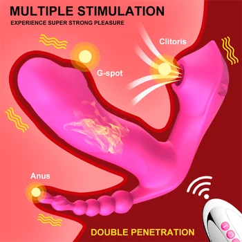 Diaľkové Ovládanie Sania Vibrátor 7 Režim Vibračný Bulík Análny Pošvy Stimulátor Klitorisu Nositeľné Ústne Sacie Sexuálne Hračky Pre Ženy