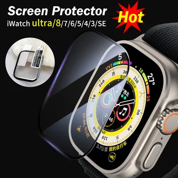 3D Film Screen Protector Pre Apple Hodinky ultra 49 mm Serie 7/8 41mm 45mm 42/38mm (Nie Tvrdeného Skla) iwatch 6 5 4 3 Se 40 mm 44 mm