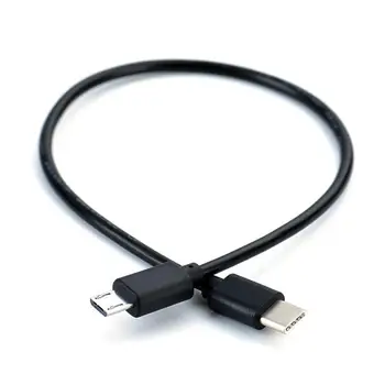 Typ C USB-C Micro USB Kábel Pre Samsung Xiao Micro USB Typu B C Kábel Samec Samec 30/100 cm Rýchle Nabitie Údajov